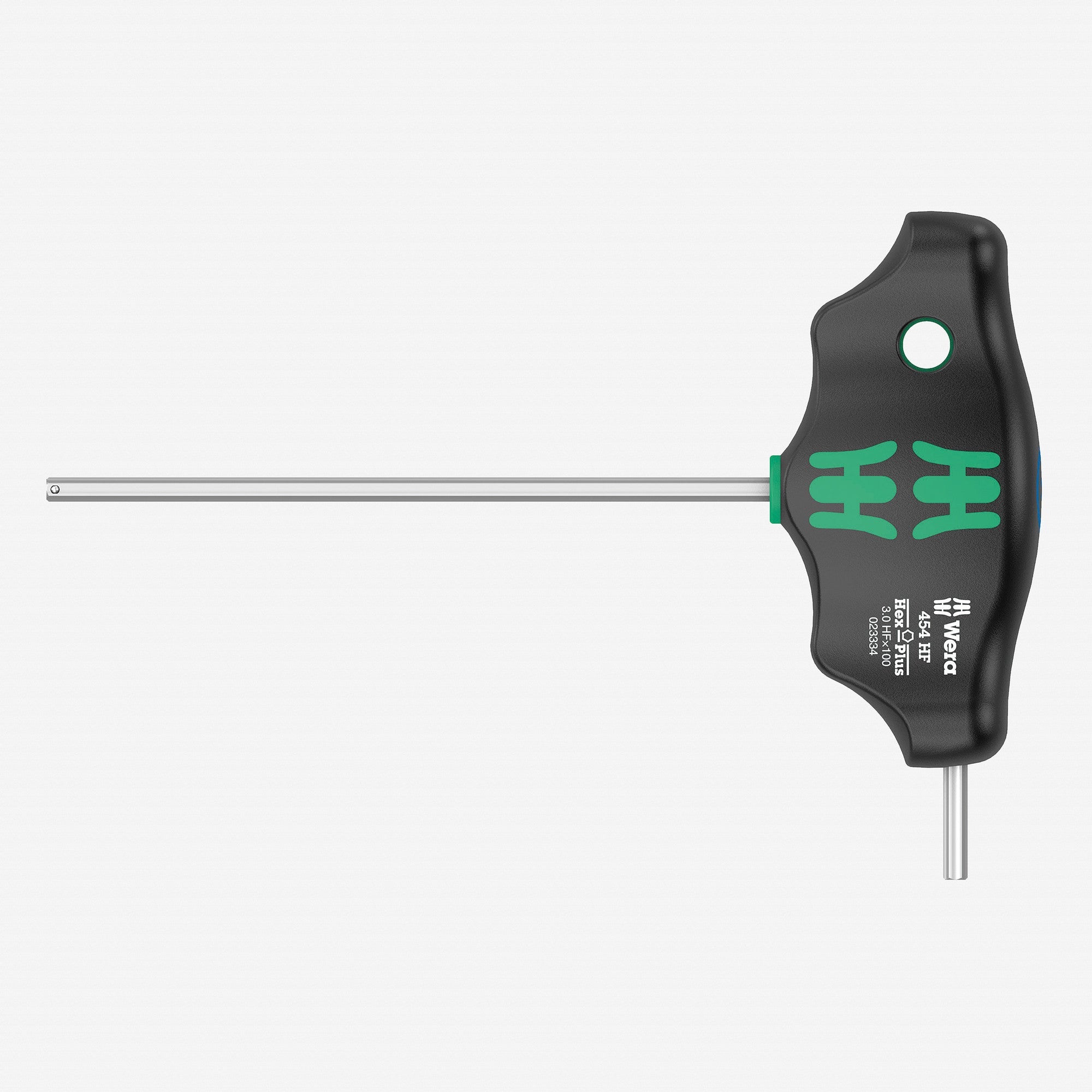 Wera 023334 Metric Hex-Plus T-handle with Holding Function, 3.0 x 100mm