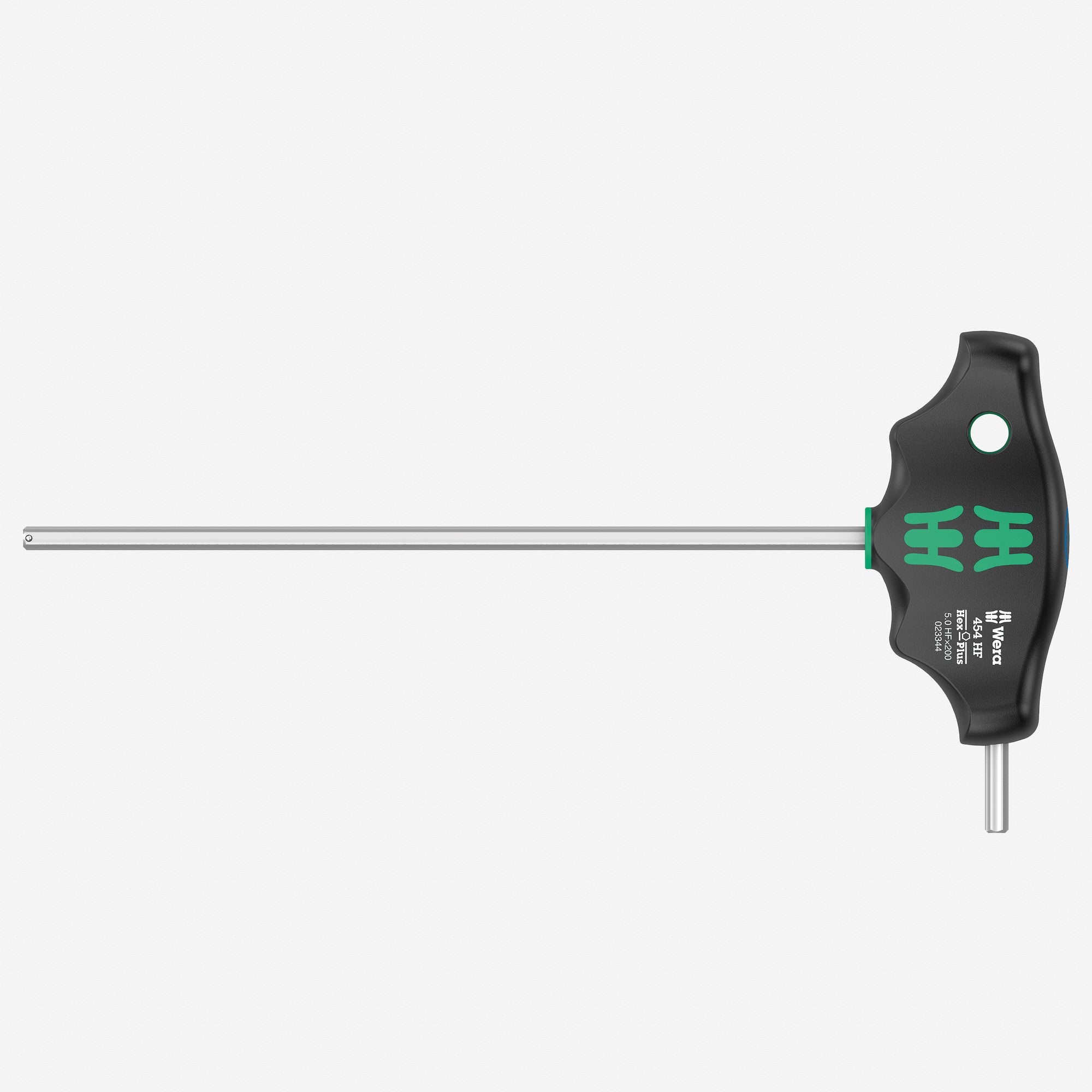 Wera 023344 Metric Hex-Plus T-handle with Holding Function, 5.0 x 200mm