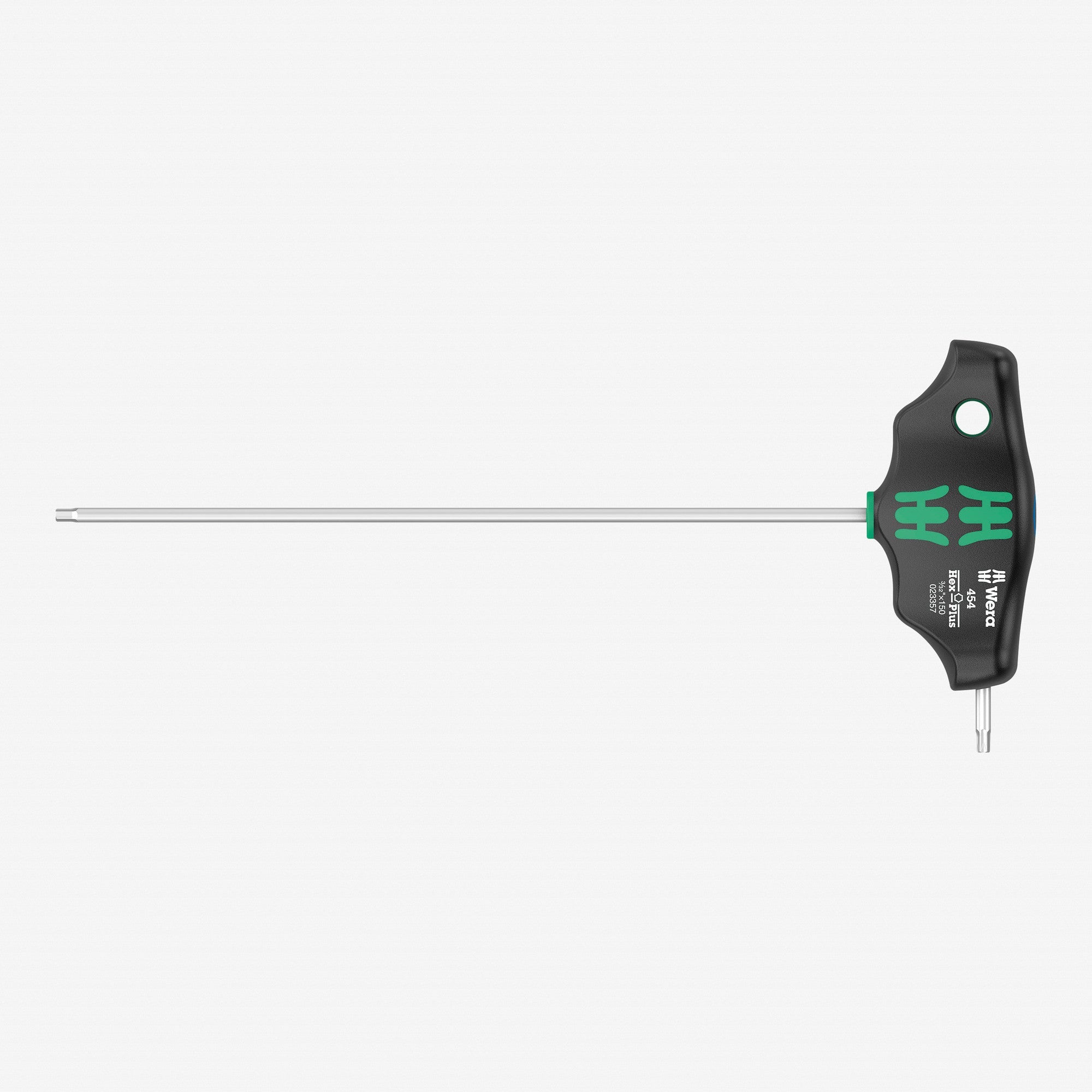 Wera 023361 Inch Hex-Plus T-handle with Holding Function, 5/32" x 150mm
