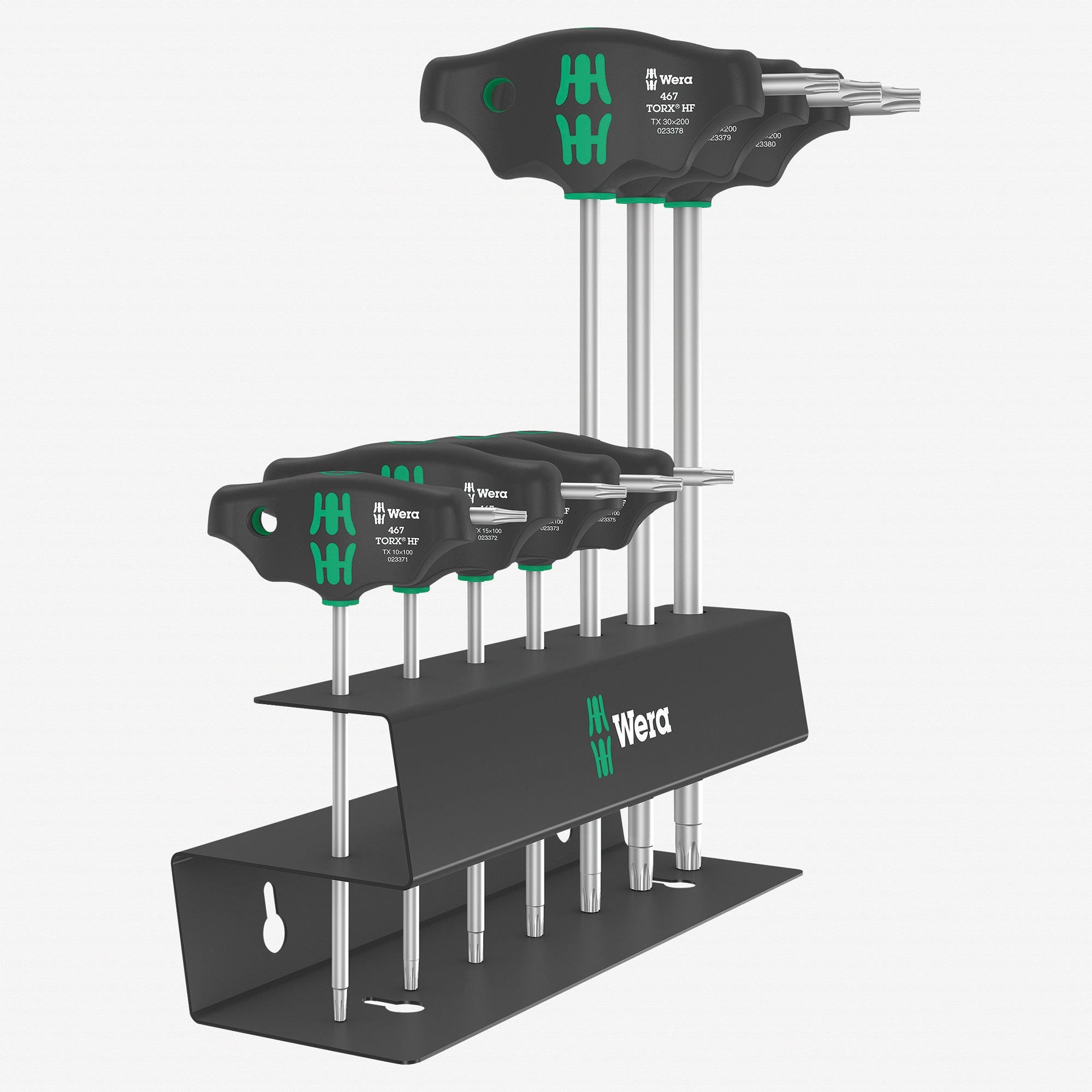 Wera 023456 TORX T-handle Set with Holding Function, 7 Pieces