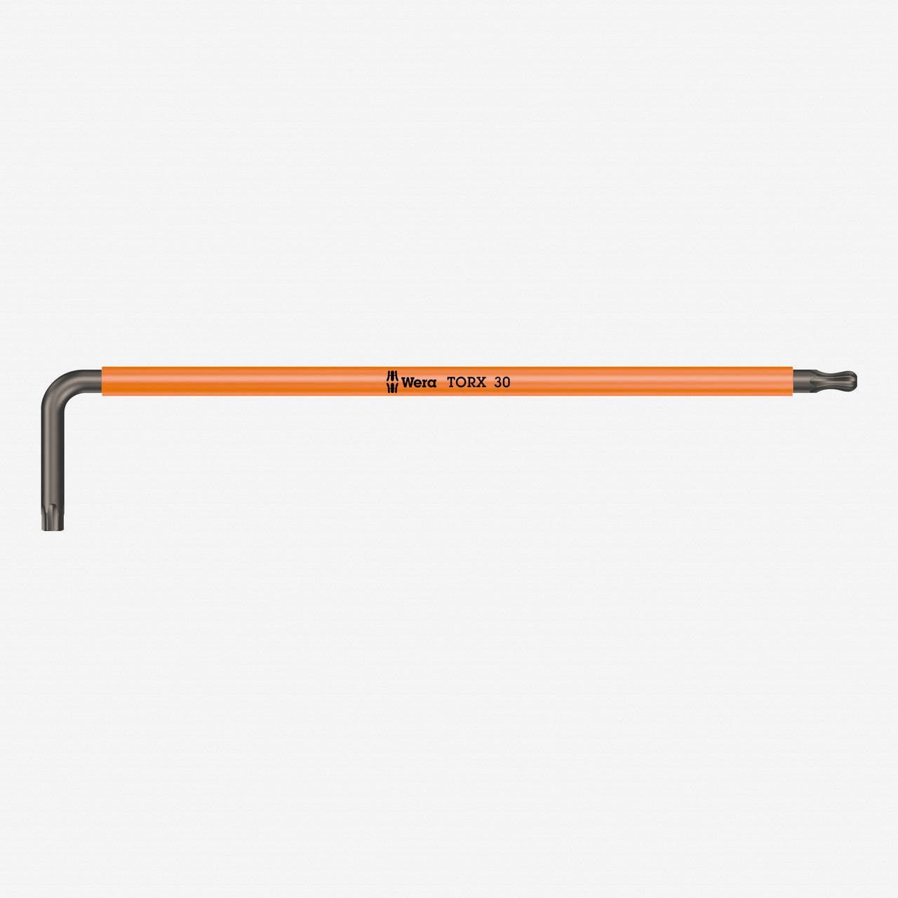 Wera 024488 Multicolor TORX Long L-key, T30 x 195mm (Bright Orange)
