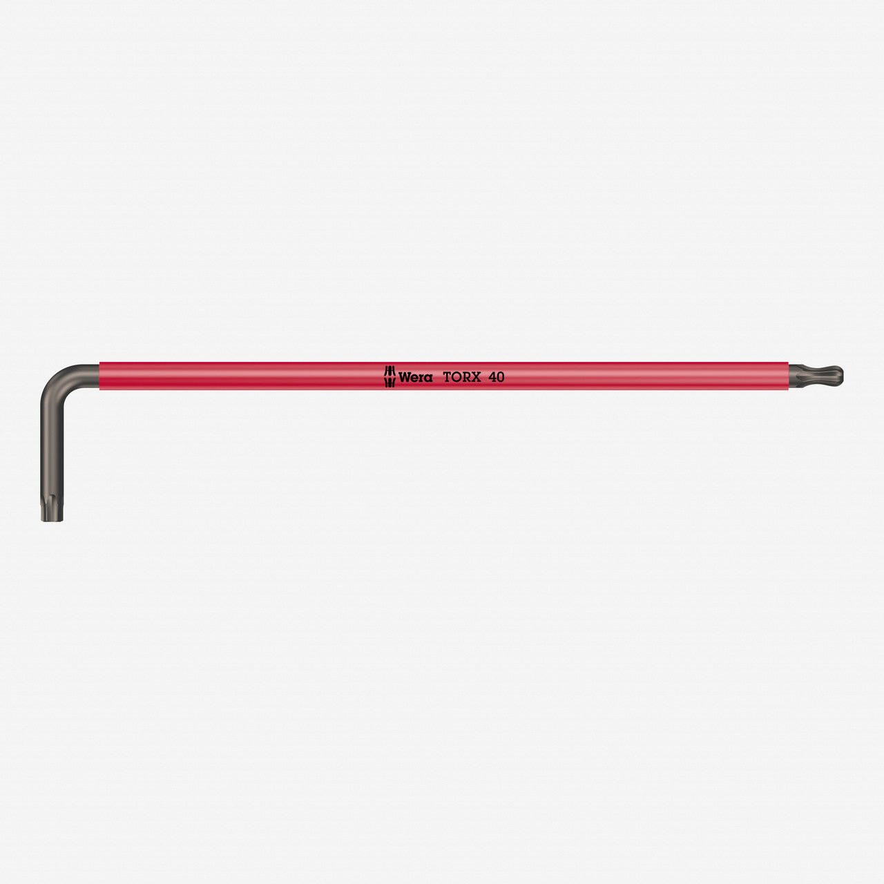 Wera 024489 Multicolor TORX Long L-key, T40 x 224mm (Red)