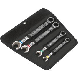 Wera 05073290001 Joker Ratcheting Combination Wrenches Set - 4 Pieces