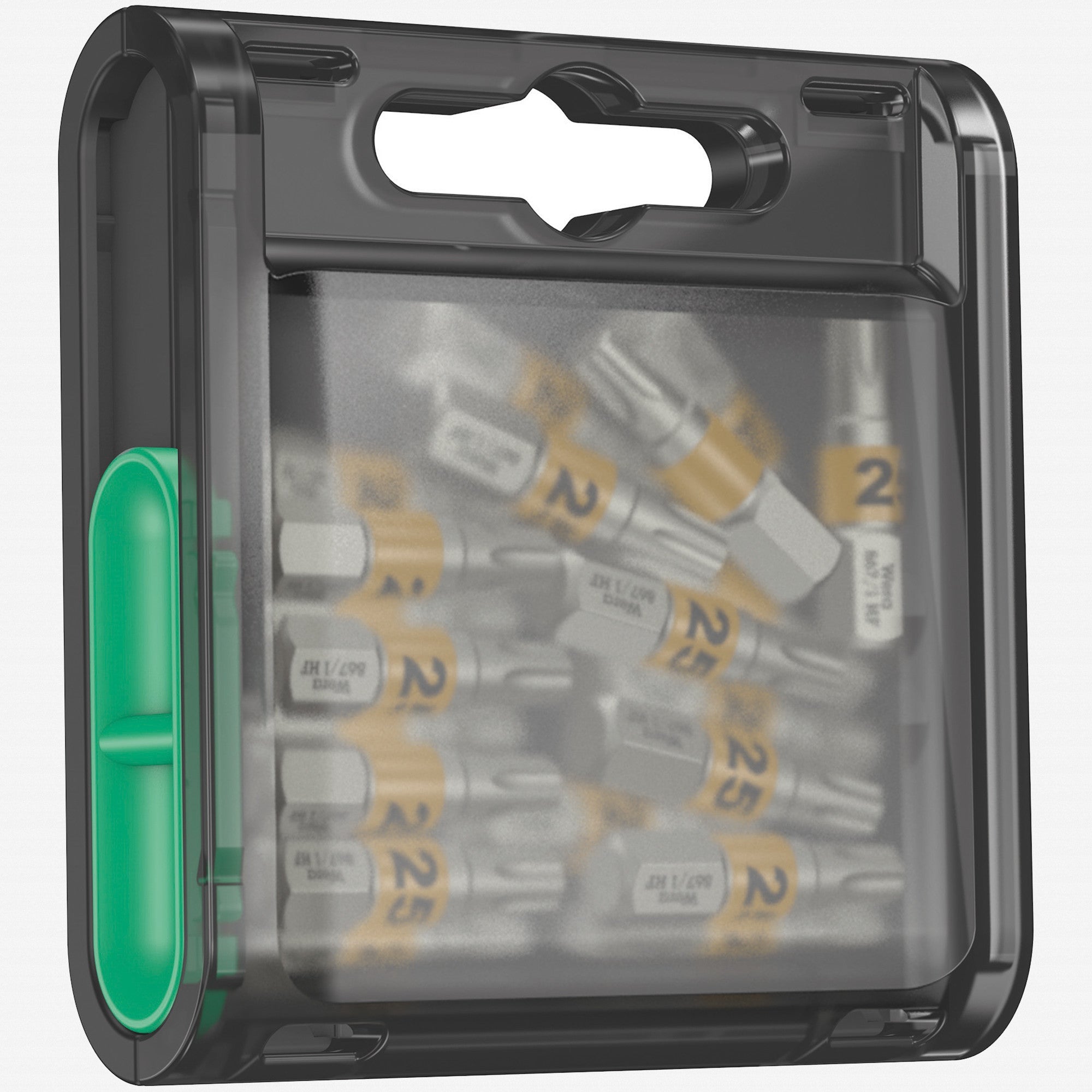 Wera 057777 Bit-Box 20 TORX with Holding Function, T20, 20 Pieces