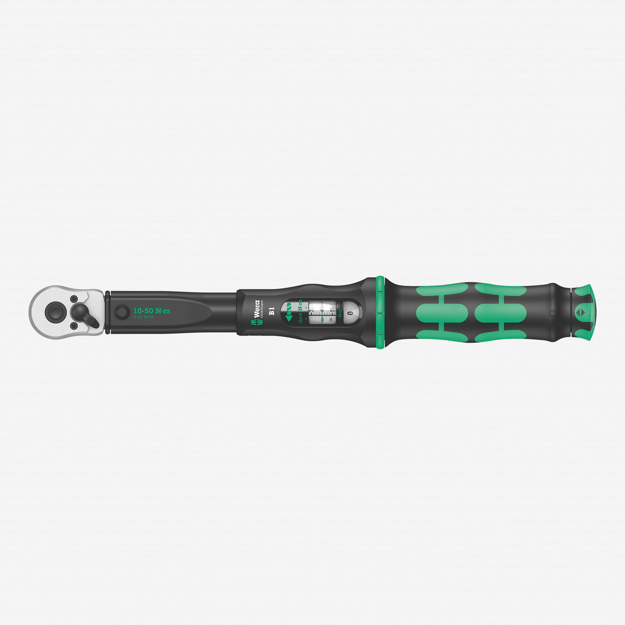 Wera 075610 Torque Wrench 10-50 Nm Reversible Ratchet 3/8" Drive