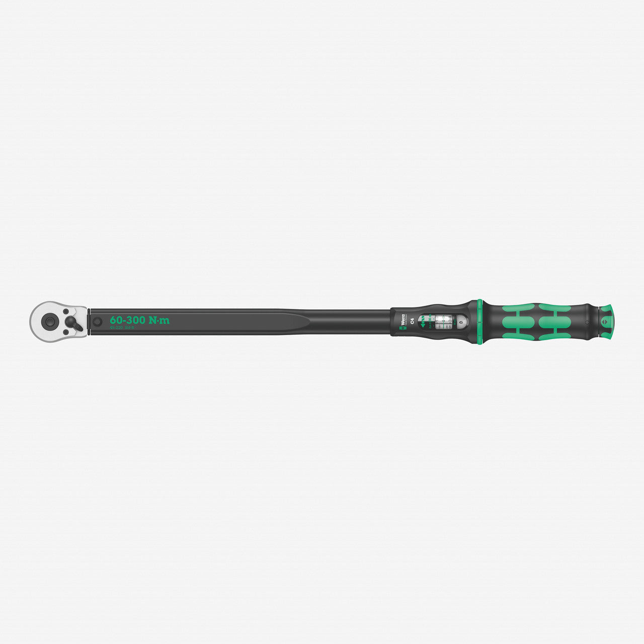 Wera 075623 Torque Wrench 60-300 Nm Reversible Ratchet 1/2" Drive