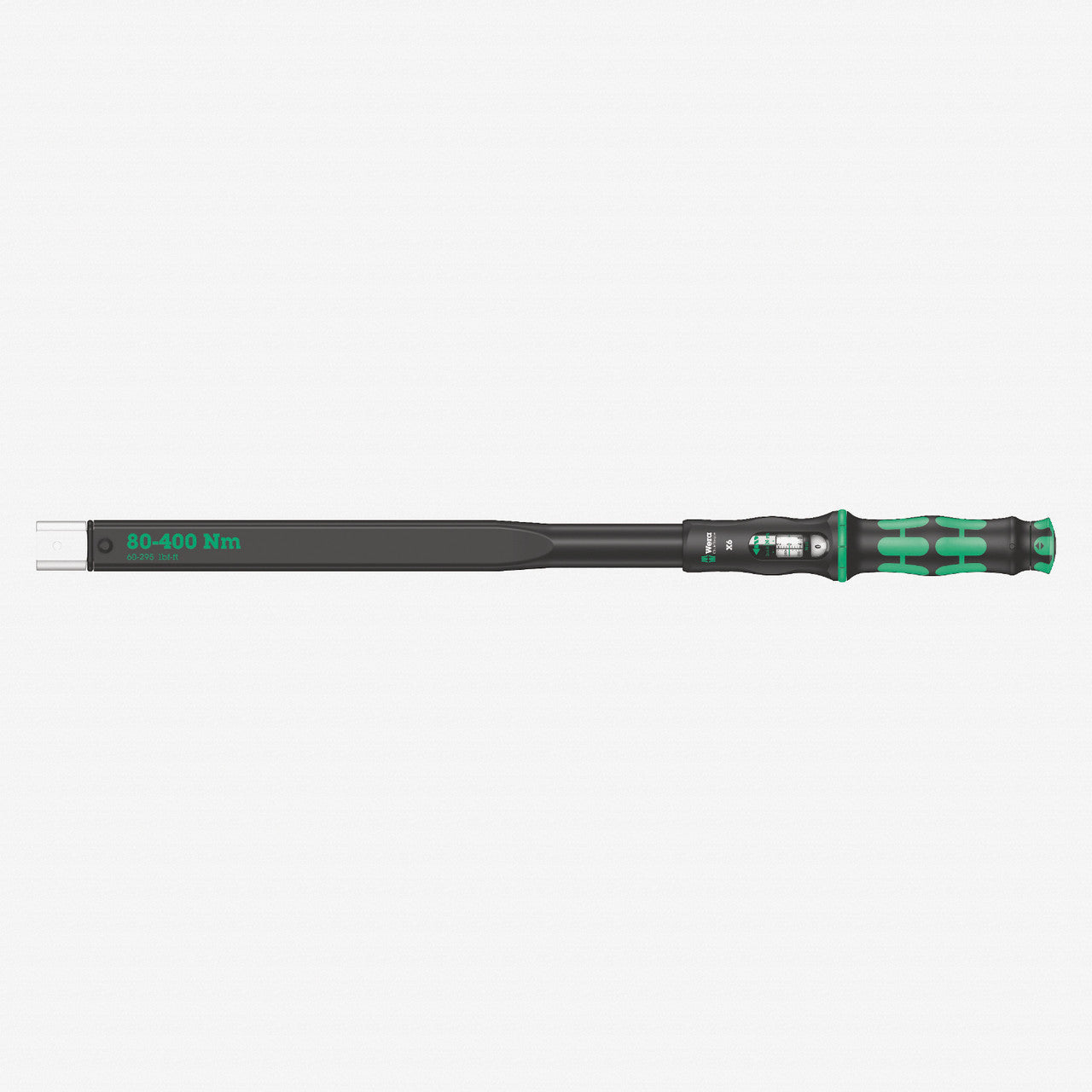 Wera 075656 Torque Wrench 80-400 Nm for 14x18 mm Interchangeable Insert Tools