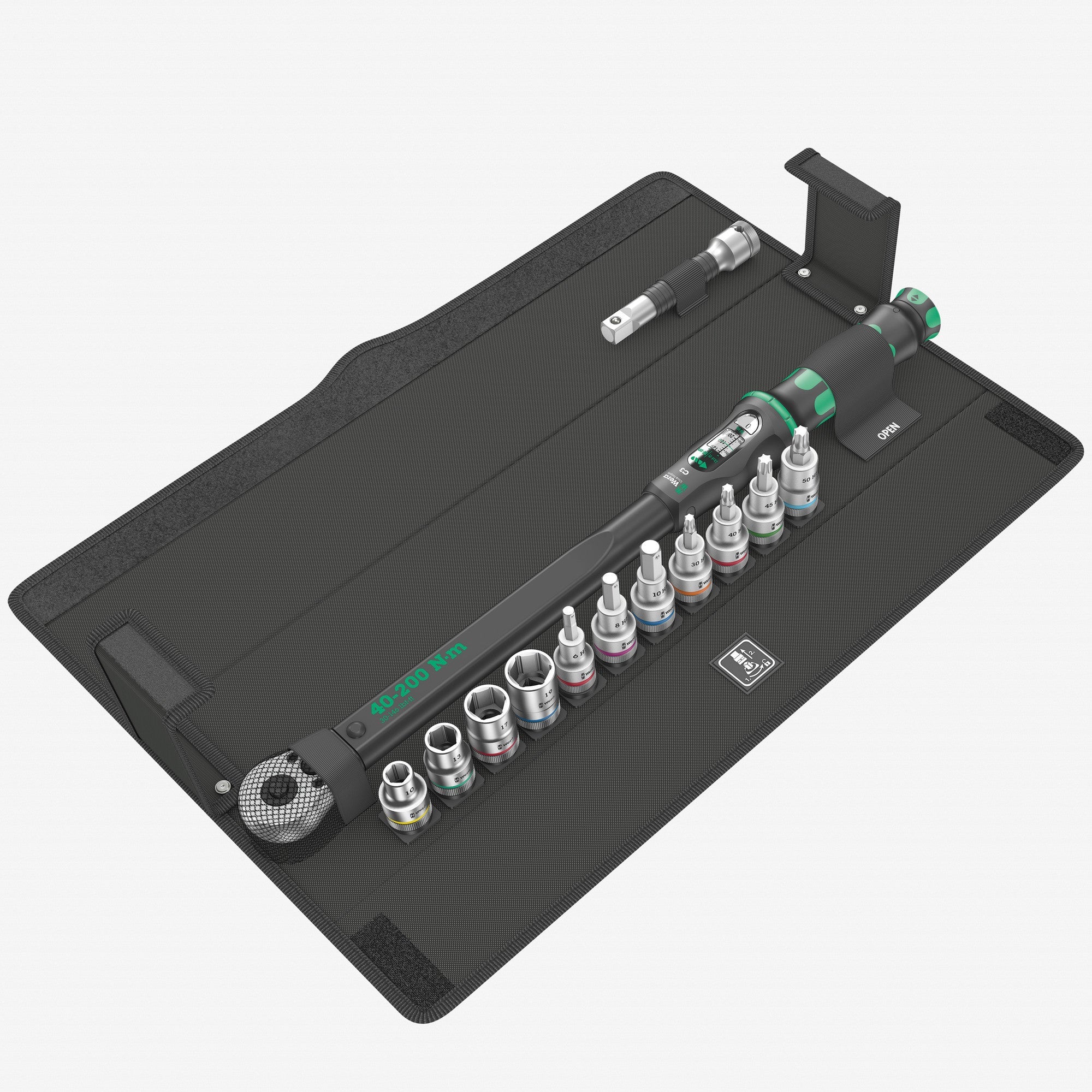 Wera 075680 Click-Torque C 3 Set 1, 40-200 Nm