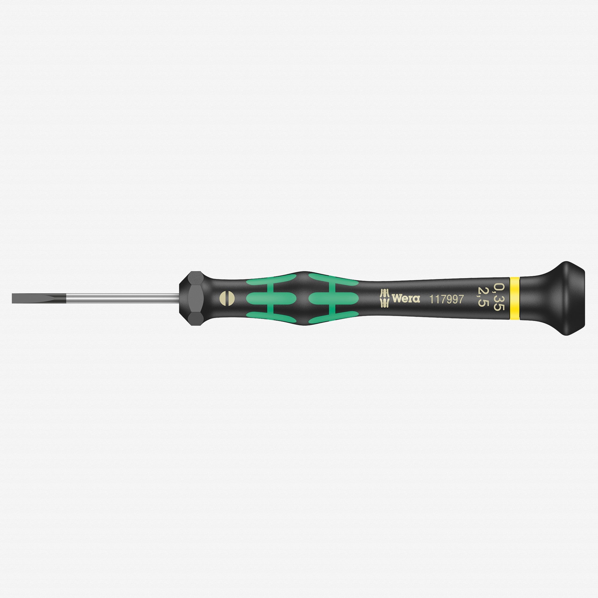Wera 117997 2.5 x 40 mm Slotted Kraftform Micro Screwdriver