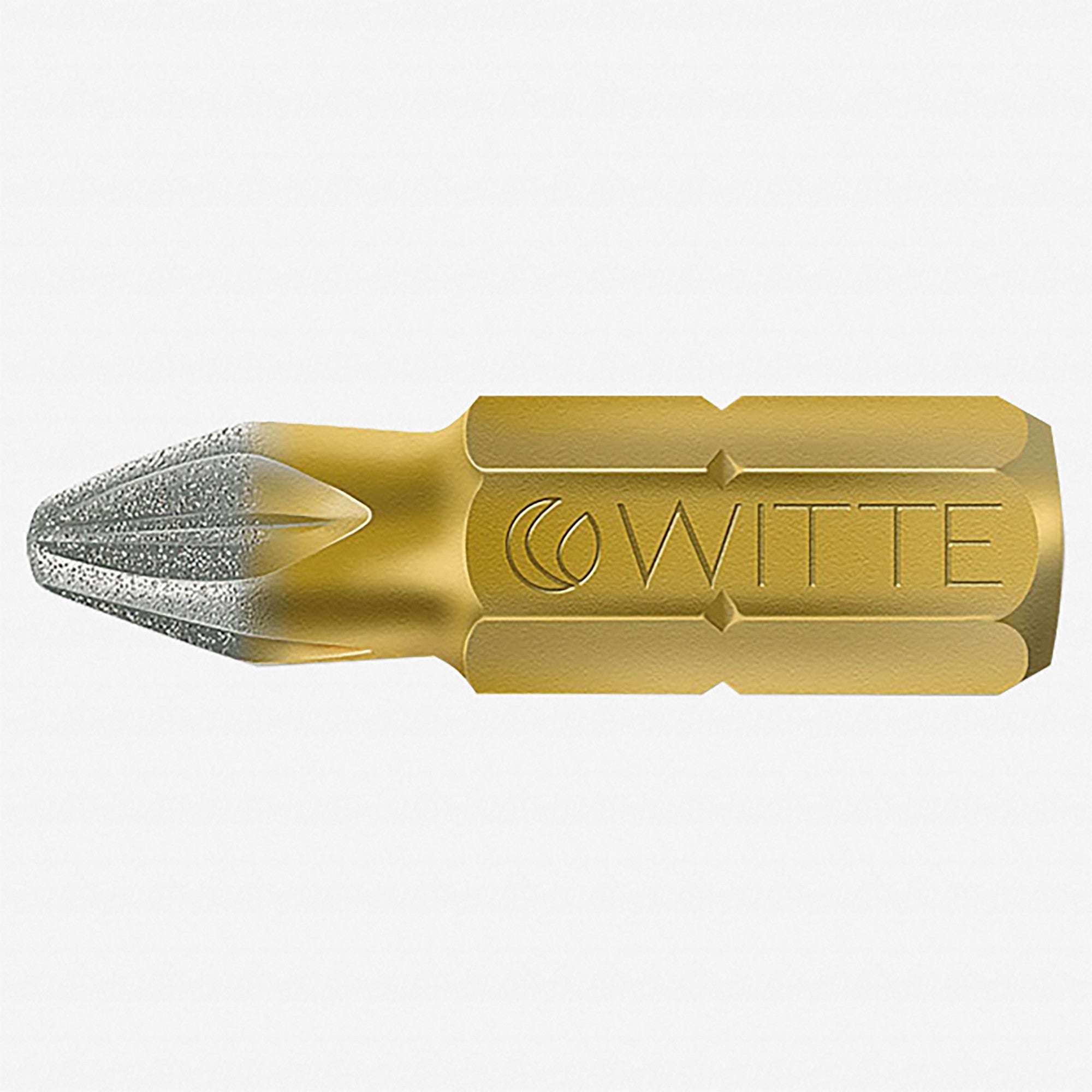 Witte Maxx Diamond Coated Pozidriv Bit, #2 x 25mm