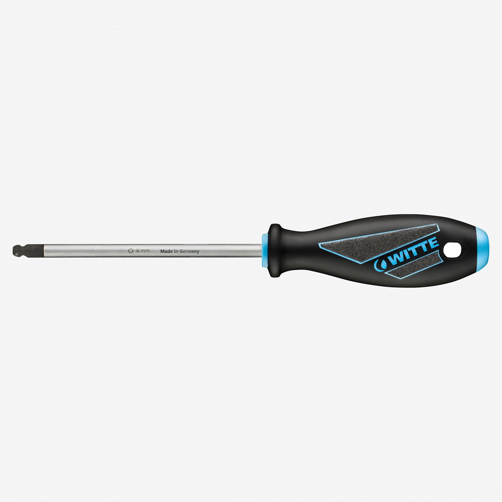 Witte Maxx Plus Metric Ball End Hex Screwdriver, 5.0 x 100mm