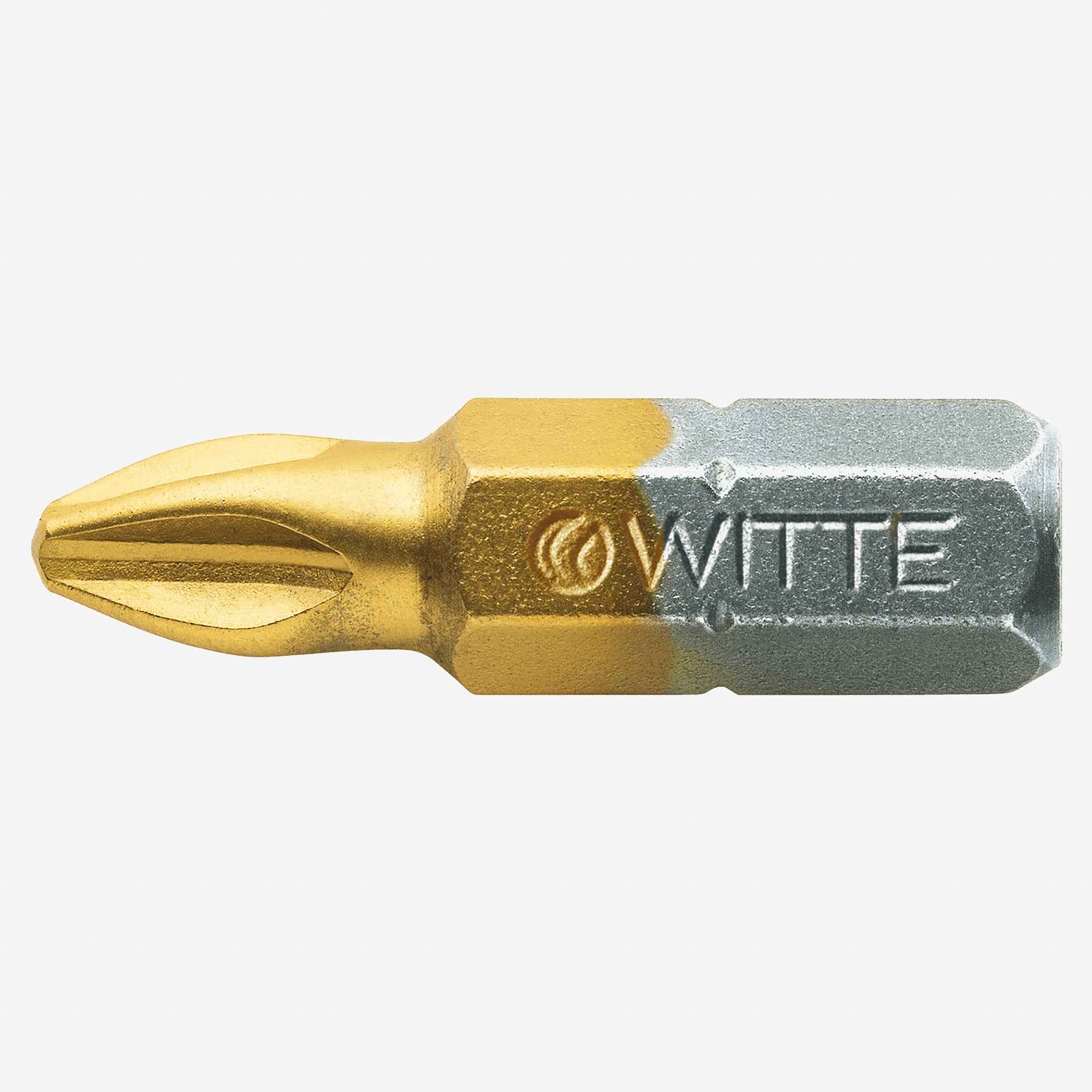 Witte Maxx Titanium-Nitride Phillips Bit, #3 x 25mm