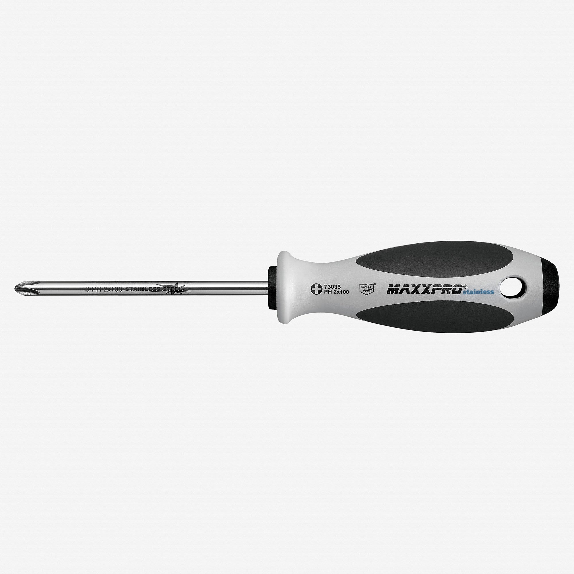 Witte MaxxPro Stainless Phillips Screwdriver, #1 x 80mm