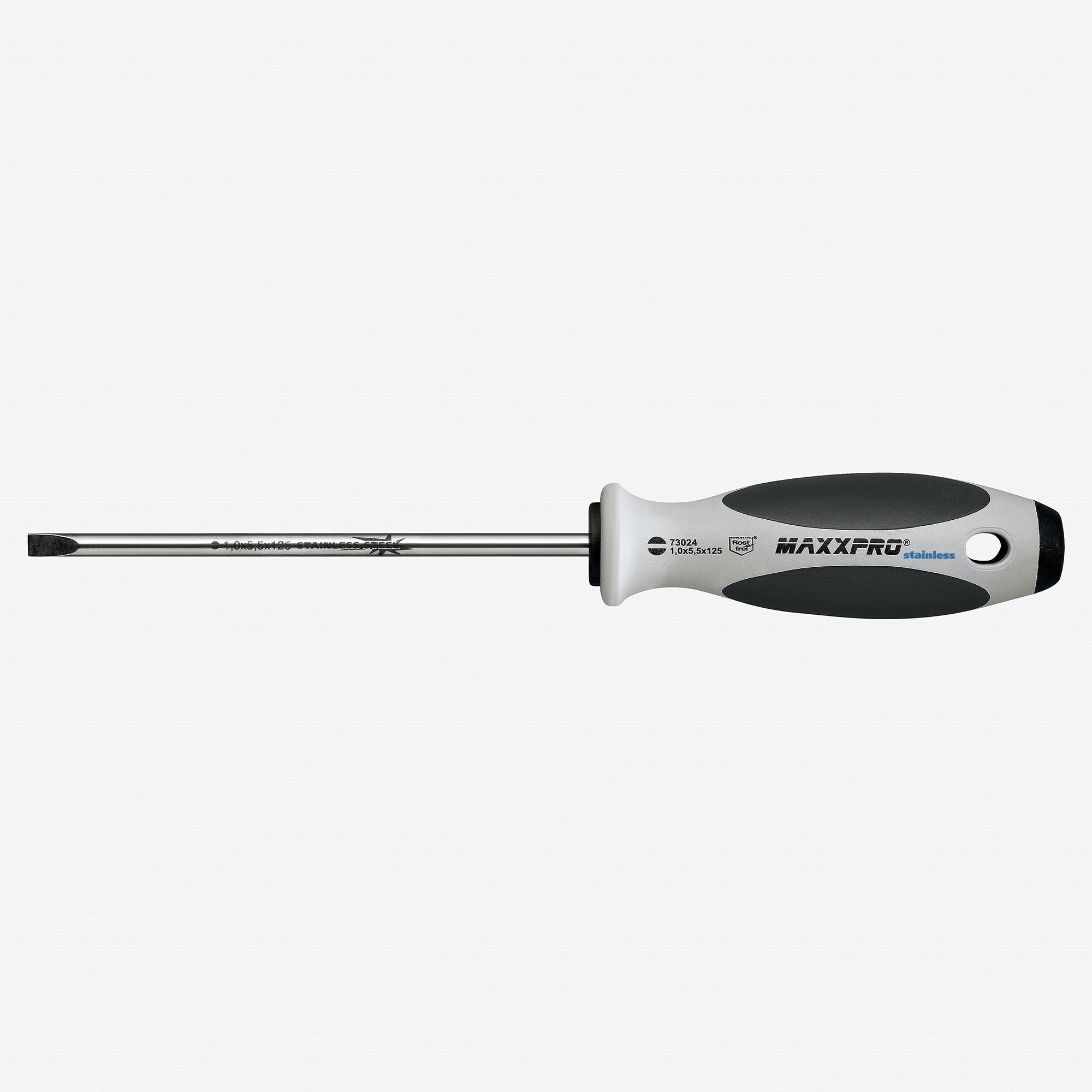 Witte MaxxPro Stainless Slotted Screwdriver, 6.5 x 150mm