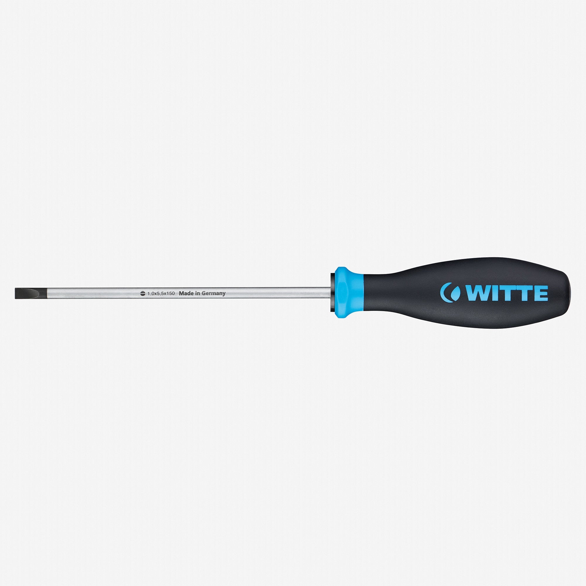 Witte Pro Cabinet Slotted Screwdriver, 5.5 x 300mm