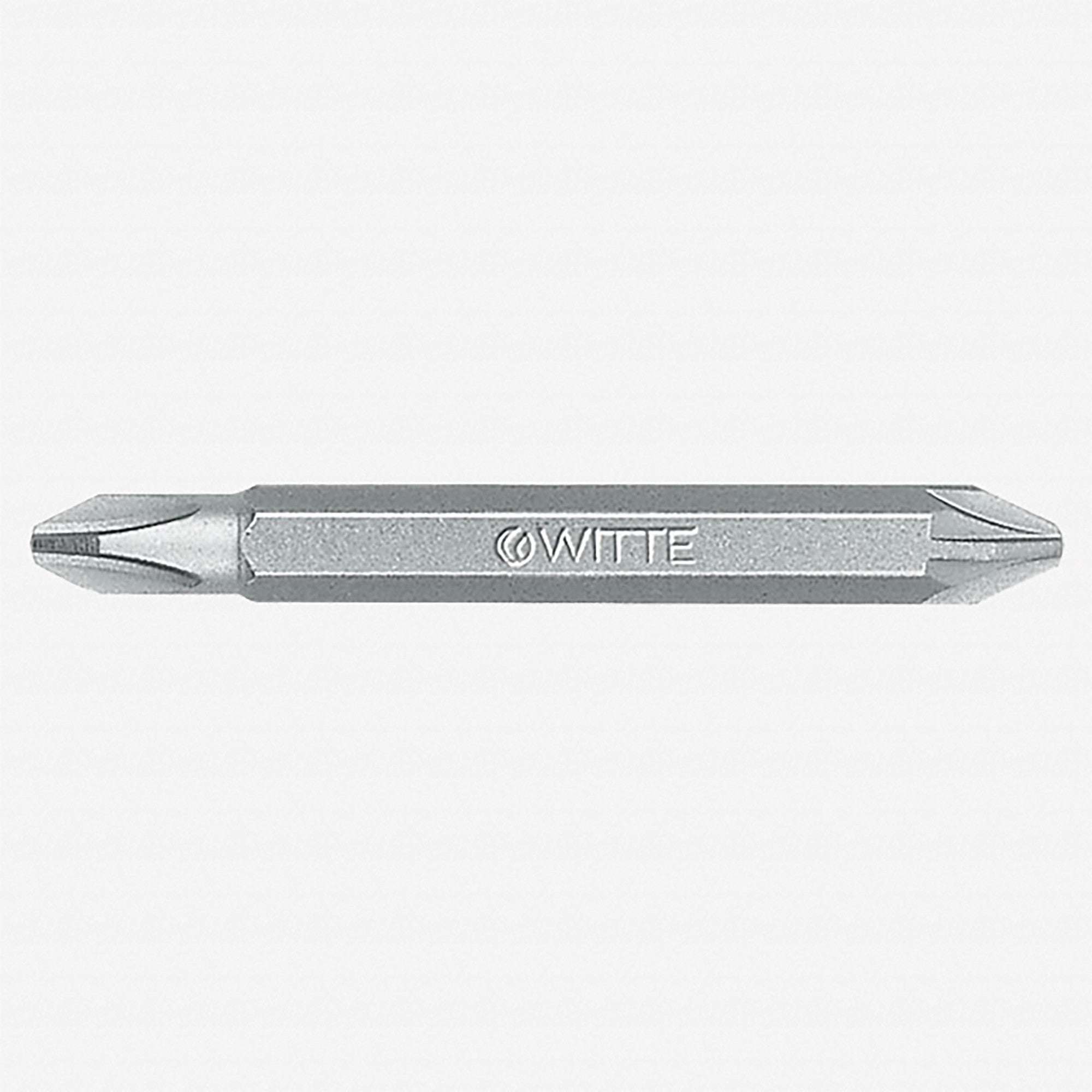 Witte Pro Double-ended Phillips/Pozidriv Bit, #3 + #3 x 60mm