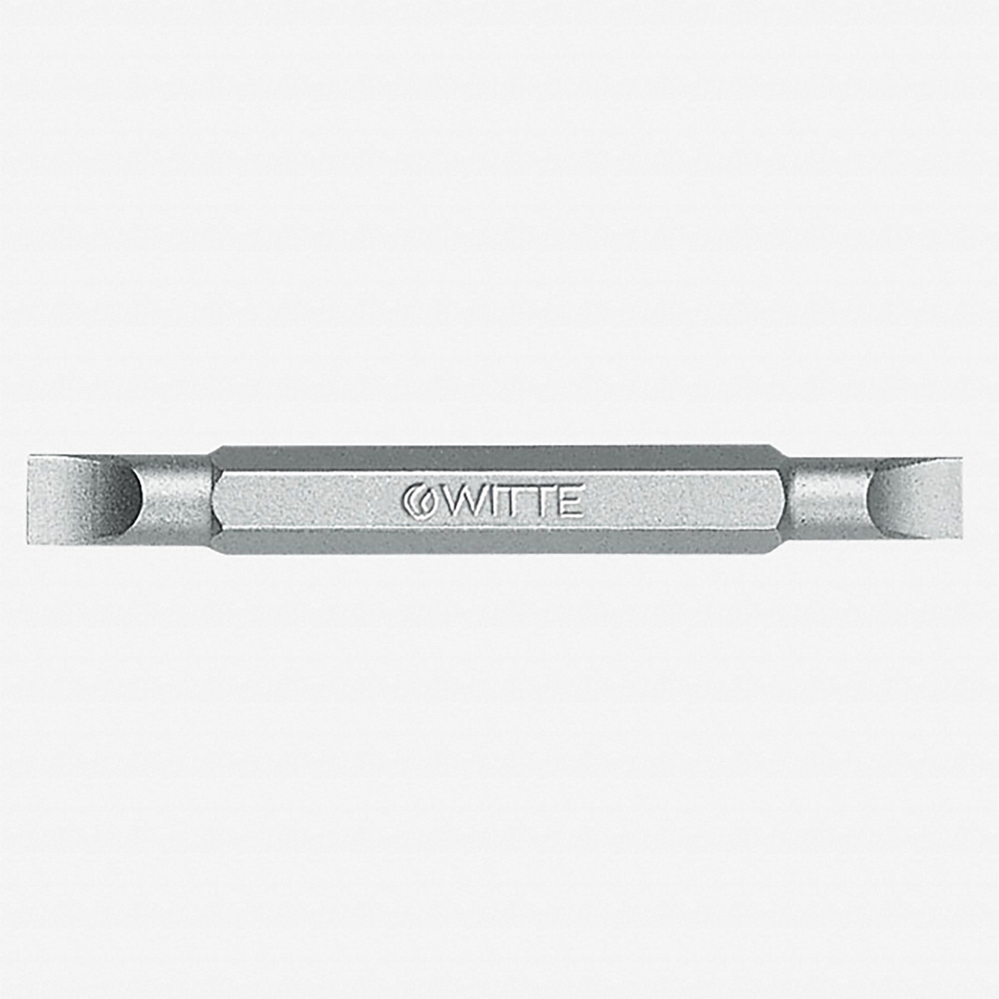 Witte Pro Double-ended Slotted Bit, 1.2 x 6.5 + 1.6 x 8.0 x 60mm