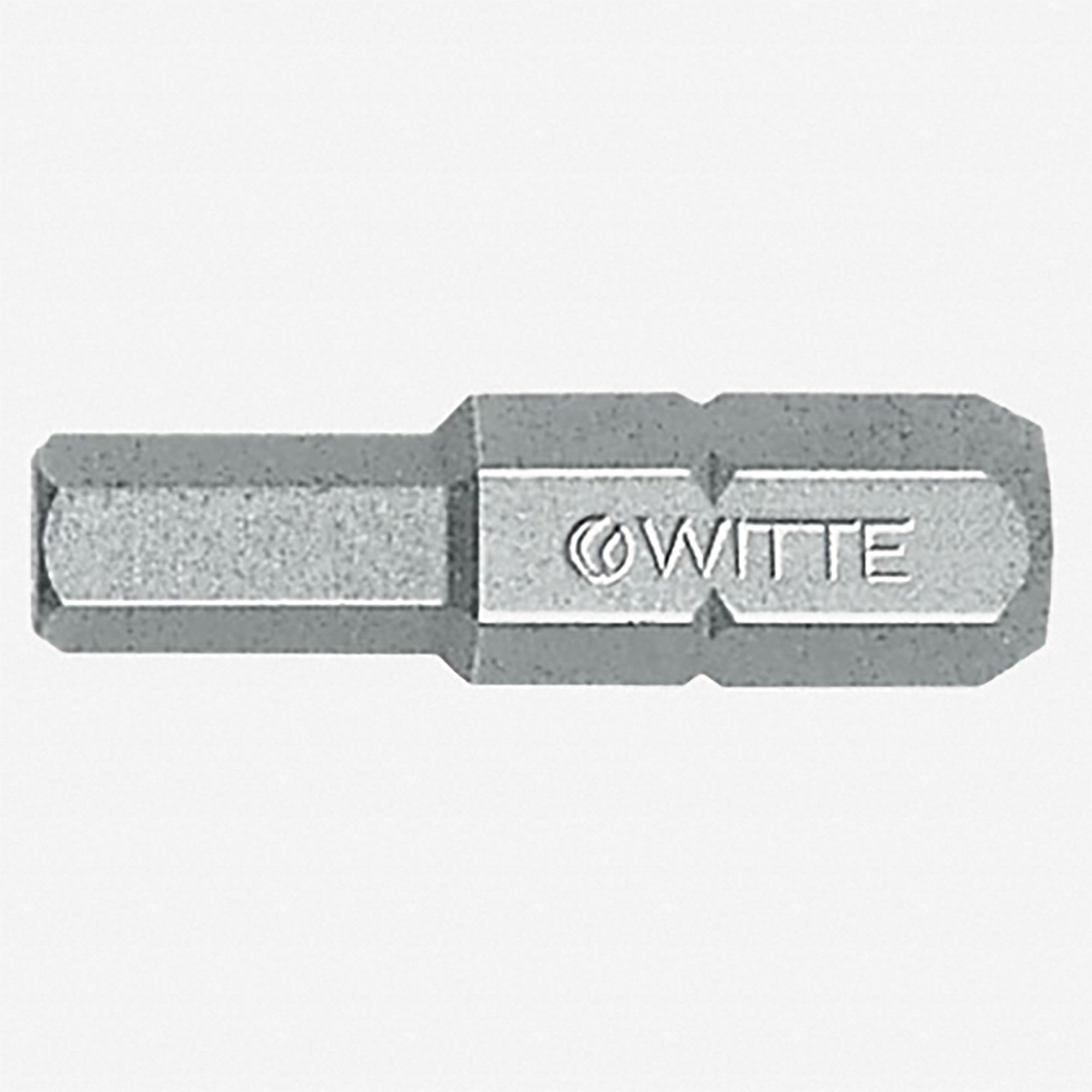 Witte Pro Hex Bit, 5/16" Drive, 4.0 x 30mm