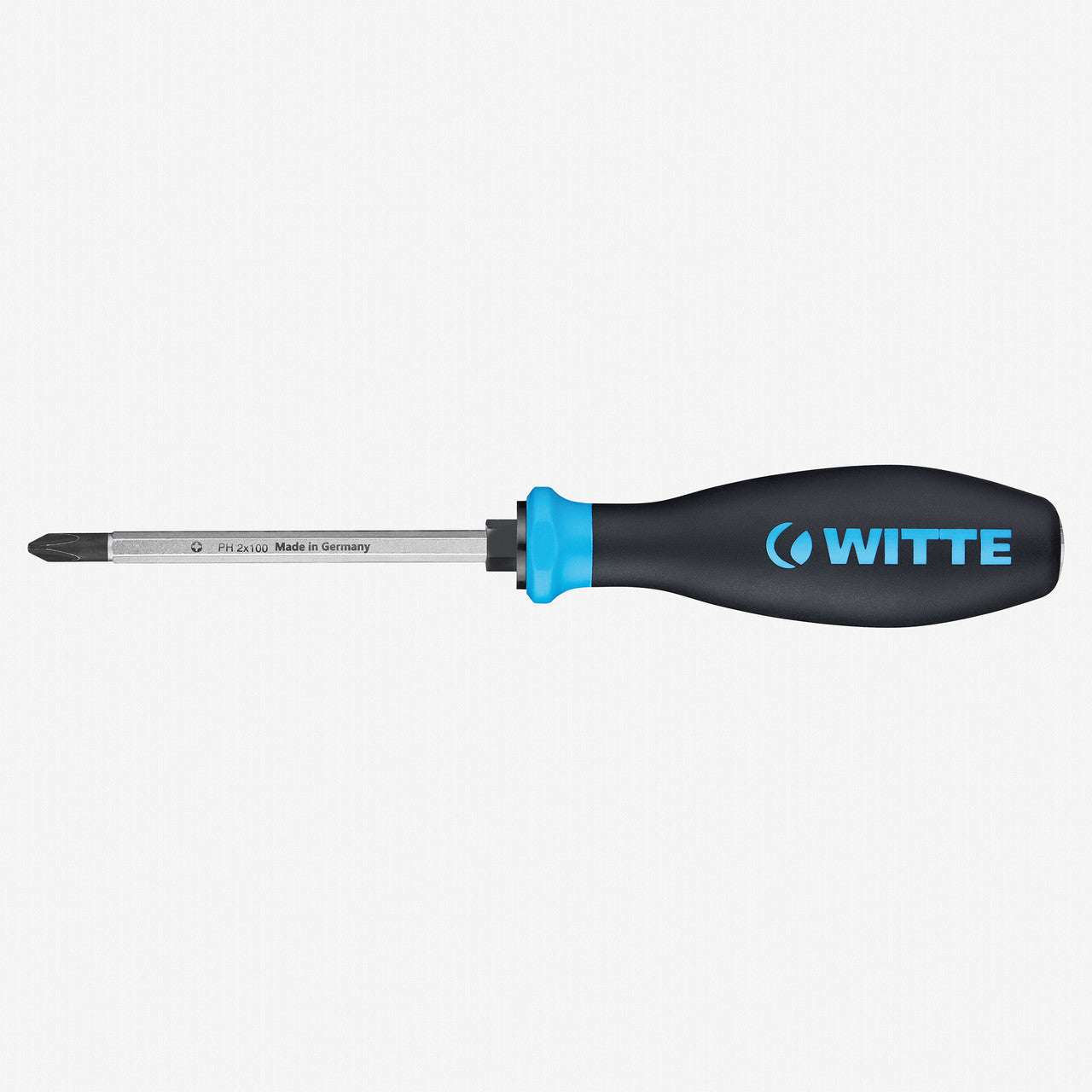 Witte Pro Impact Phillips Screwdriver, #2 x 100mm