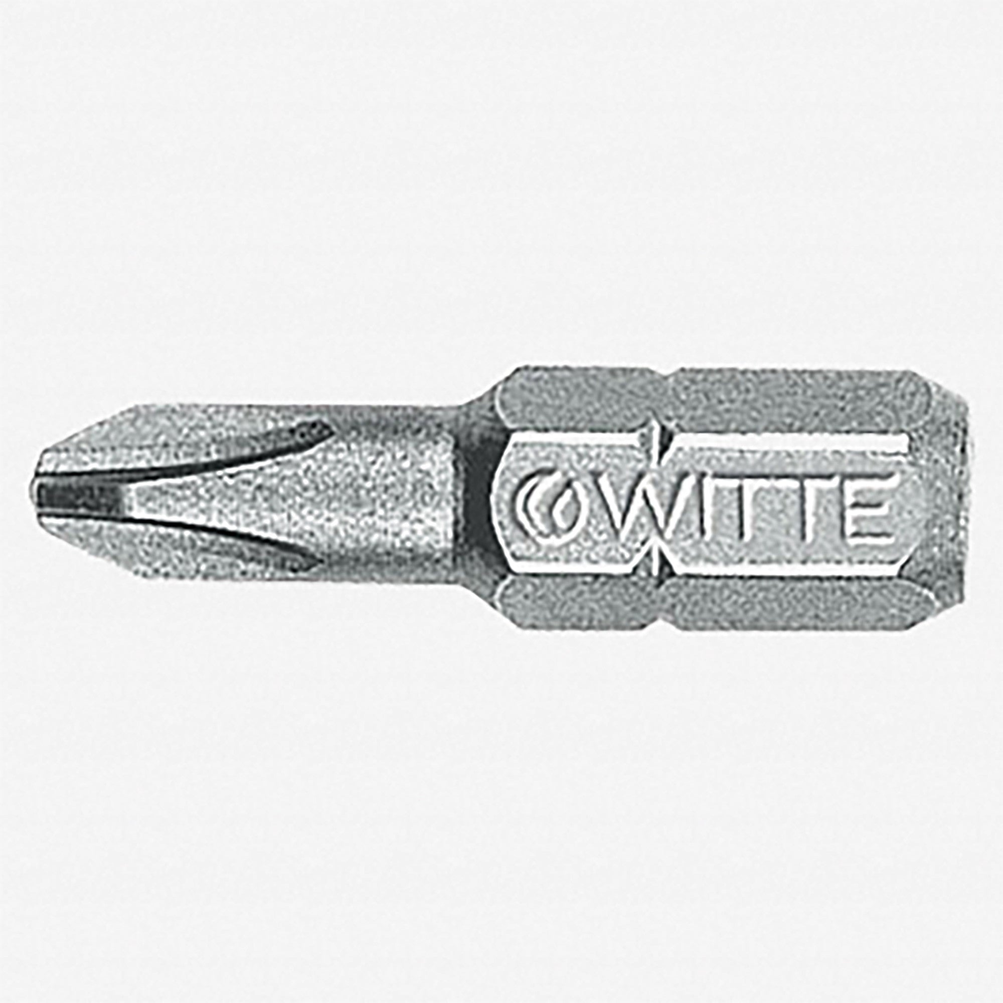 Witte Pro Phillips Bit with Truncated Tip, #2 x 25mm
