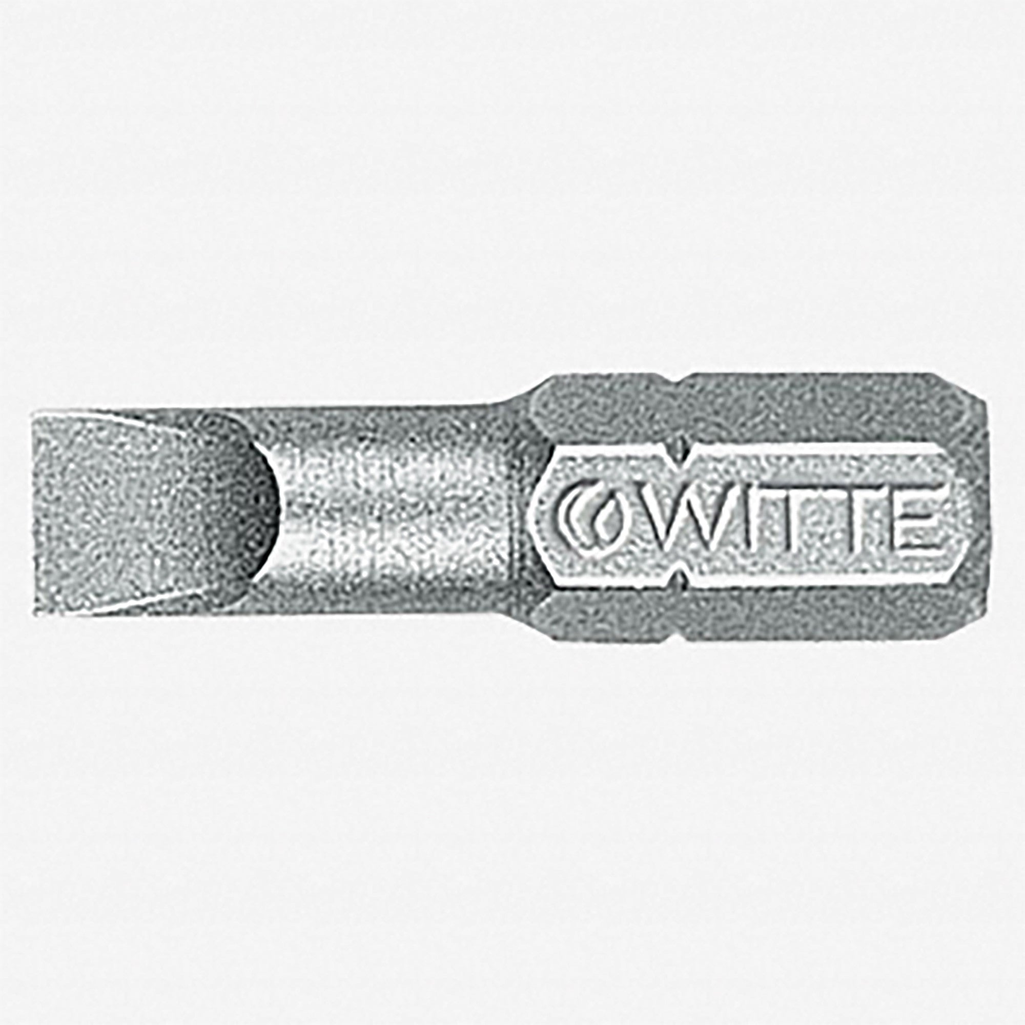 Witte Pro Slotted Bit, 1.6 x 8.0 x 25mm