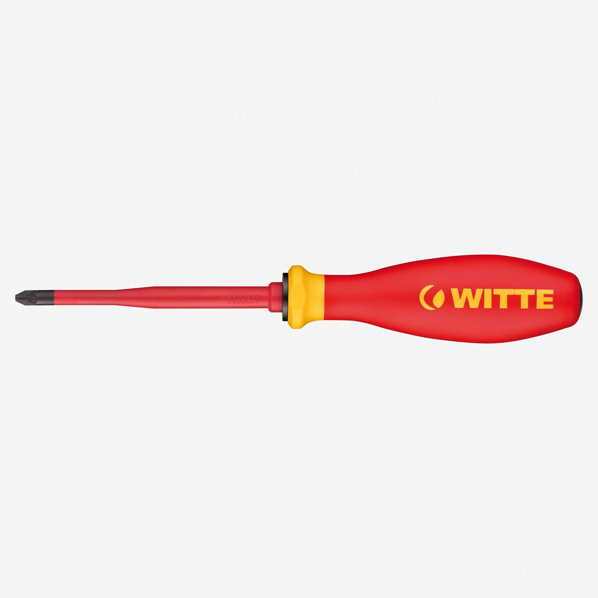 Witte Pro VDE Slim Pozidriv Screwdriver, #2 x 100mm