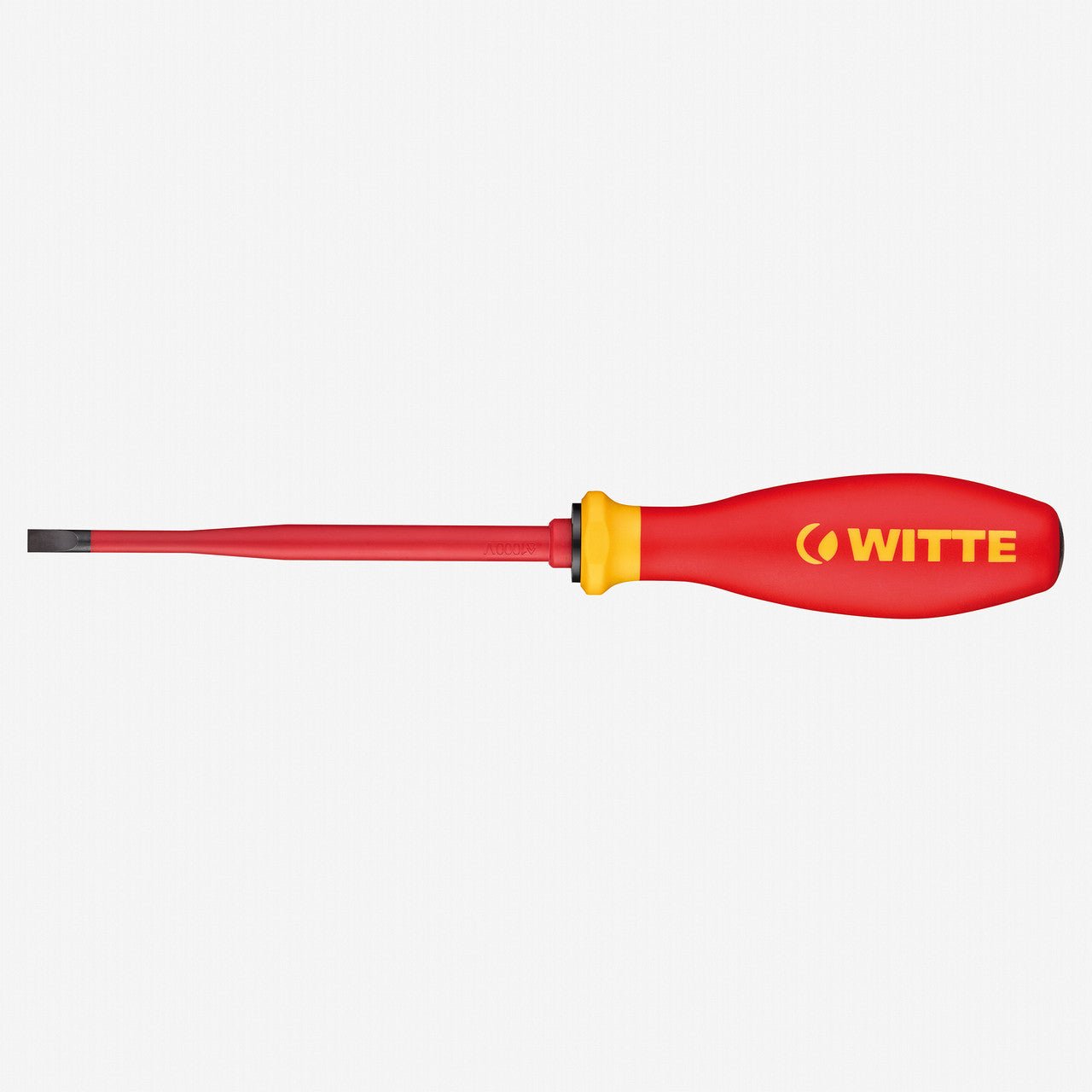 Witte Pro VDE Slim Slotted Screwdriver, 6.5 x 150mm