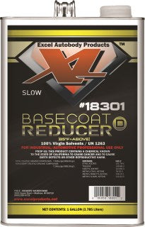 X-L Slow Basecoat Reducer 18301 - 85°F, available in Quart, Gallon, 5-Gallon, 16-Gallon, 55-Gallon