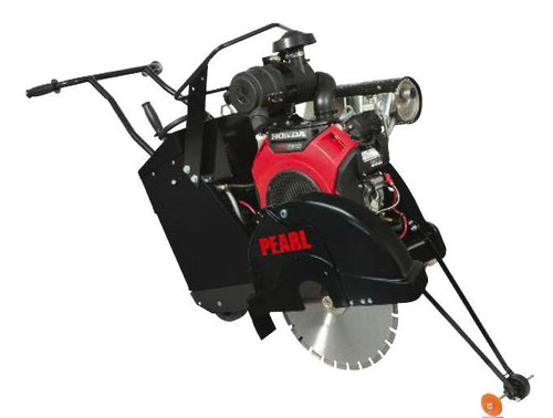 20" Gas Powered Concrete Saw Self-Propelled With Electric Start